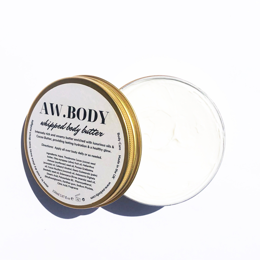 Whipped body butter